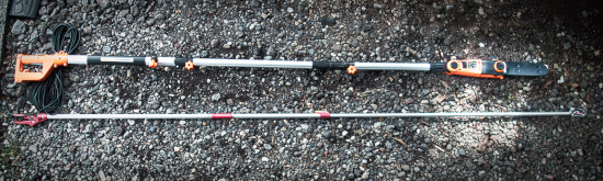 高枝切り電動チェンソー