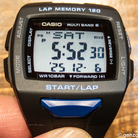 カシオのランナー向け腕時計